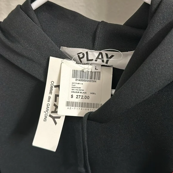 Comme Des Garcons Black hoodie
